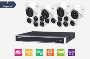 پکیج هایک ویژن 3مگاپیکسل 16 تایی