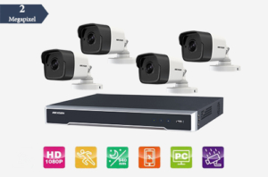 پکیج هایک ویژن 2مگاپیکسل 4 تایی