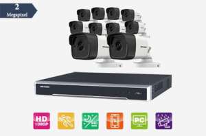 پکیج هایک ویژن 2مگاپیکسل 10 تایی