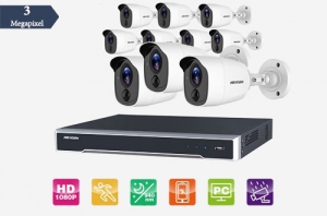 پکیج هایک ویژن 3مگاپیکسل 10 تایی