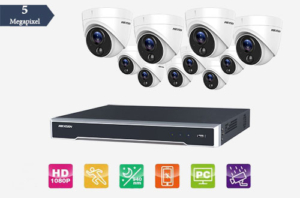 پکیج هایک ویژن 5مگاپیکسل 10 تایی