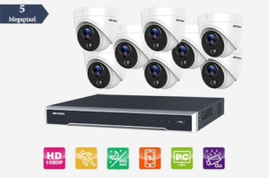 پکیج هایک ویژن 5مگاپیکسل 8 تایی